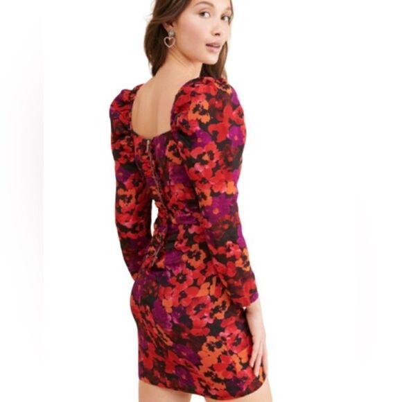 Saylor Alouette Print Long Sleeve Minidress - Picture 4 of 7